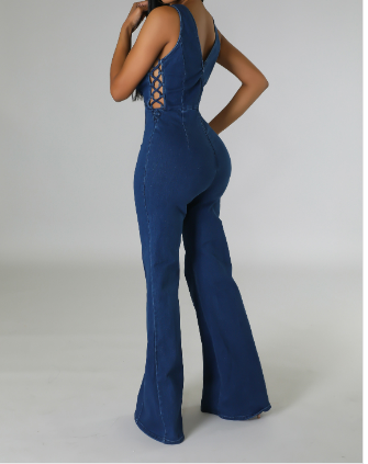 Gabriela Denim Jumpsuit